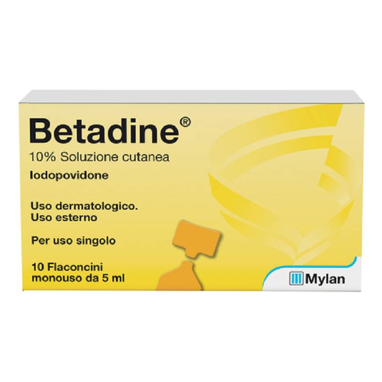 BETADINE*SOL CUT 10FL 5ML 10%