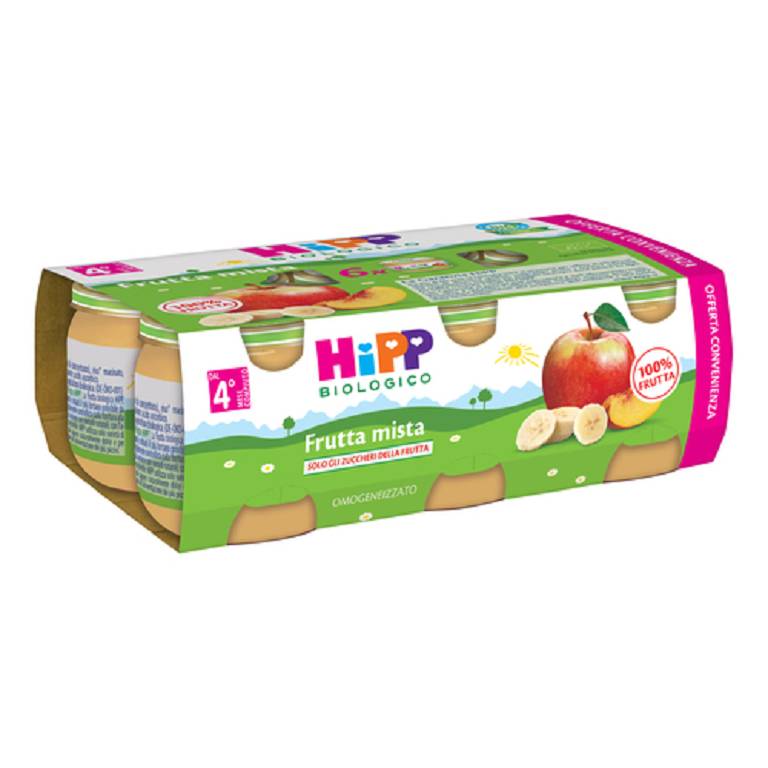 HIPP BIO OMOG FRUT MISTA 6X80G