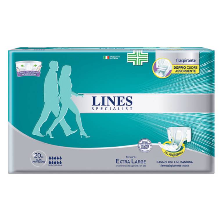 LINES SPEC PANN PROT/A XL 20PZ