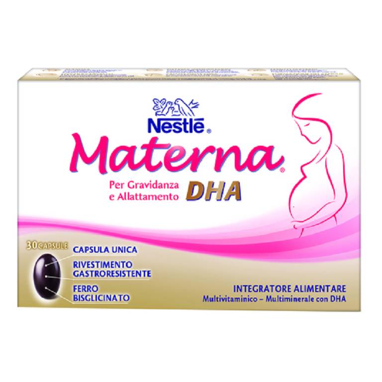 NESTLE' MATERNA DHA 30CPS UNIC