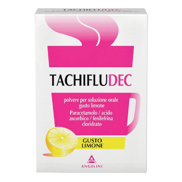 TACHIFLUDEC*10BUST LIMONE